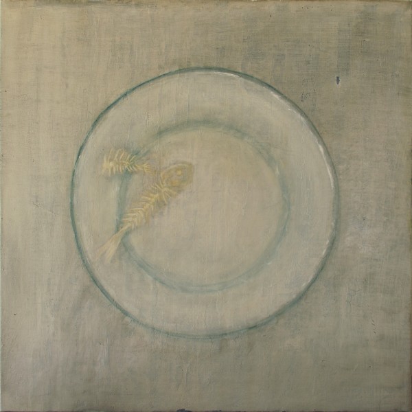 Accommoder les restes #020 -- huile sur toile, 50x50cm, 2012