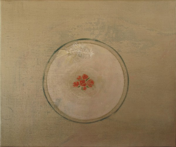 Accommoder les restes #024 -- huile sur toile, 55x46cm, 2014