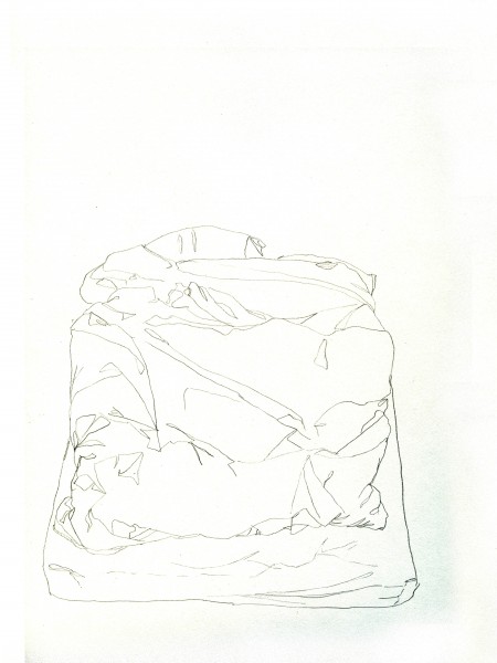 Janvier #12 — crayon sur canson, 24x32cm