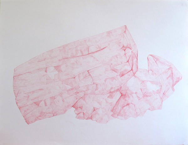 Écritures(braises) 3-4, sanguine sur canson, 50x65cm, 2013