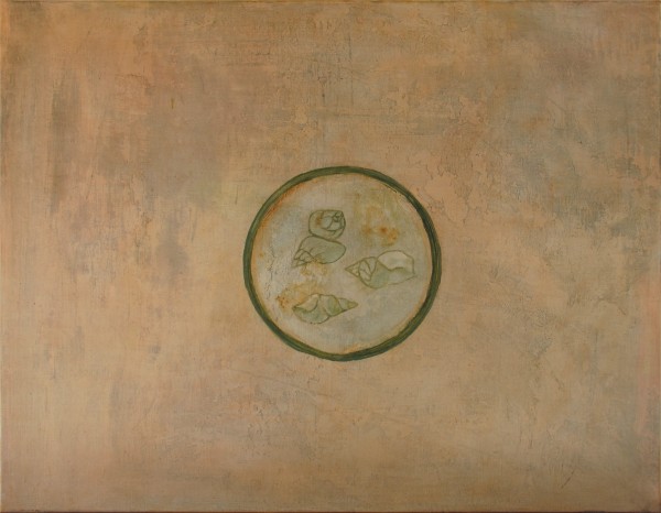 Accommoder les restes #22 -- huile sur toile, 70x90cm, 2014