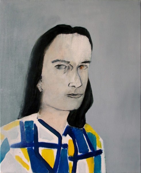 Correction (Aurélien L.) -- huile sur toile, 61x50cm, 2013