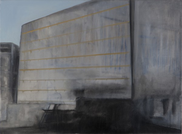 Correction (David A.) #2 -- huile sur toile, 50x70cm, 2012