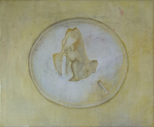 Accommoder les restes #30 -- huile sur toile, 51x61cm, 2015