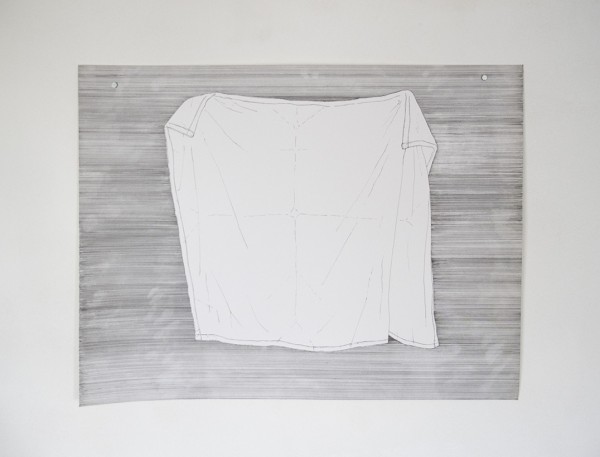 Buanderie #6 -- encre sur canson, 50x65cm
